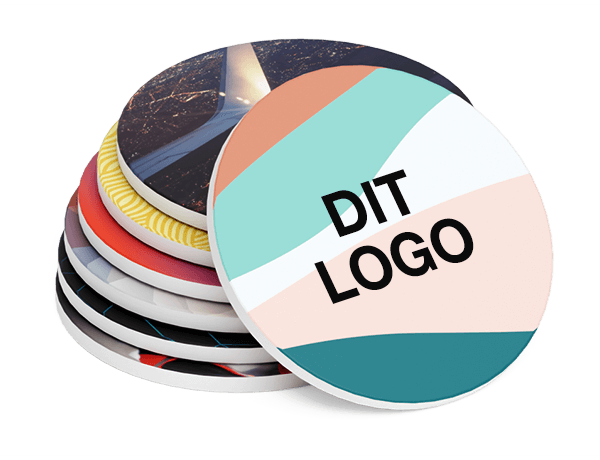 Ceramica - Coastere med logo