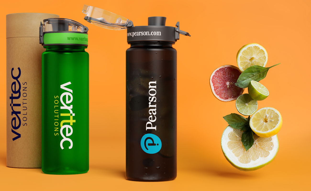 Aqualok Infuse - Logo vandflaske med frugt infuser 