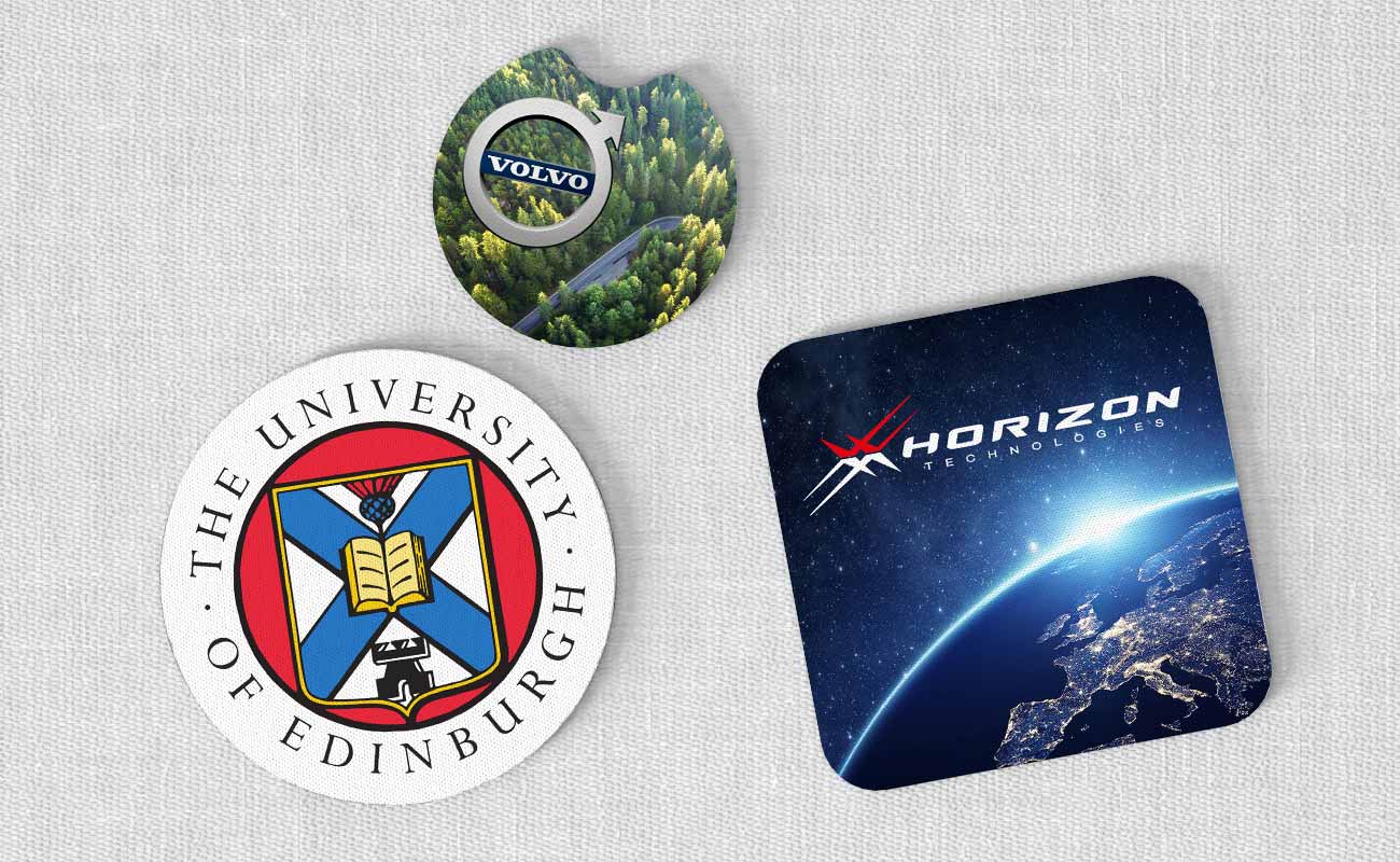 Surf - Salgsfremmende Coastere med logo